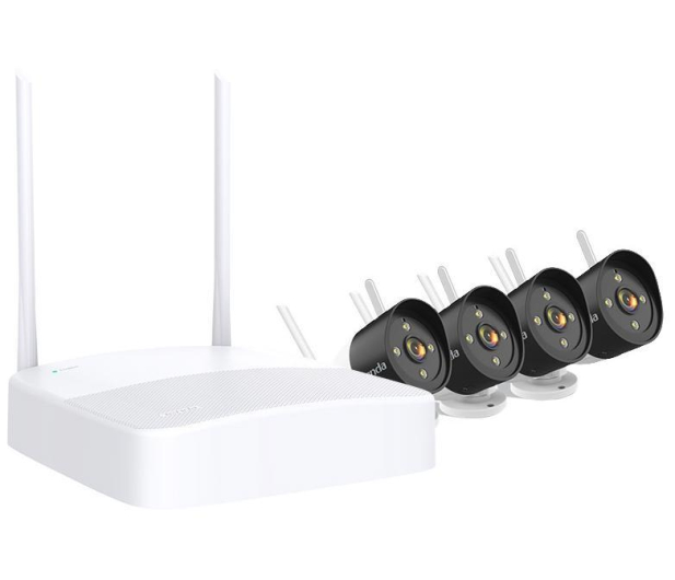 Tenda K4W-3TC 3MP PoE Zestaw do monitoringu 4-kamery - 1375896 - zdjęcie